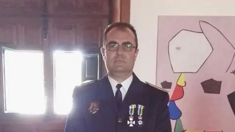 Imagen del agente tristemente fallecido.