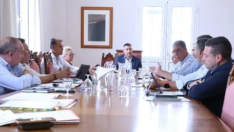 Imagen de la asamblea del Consorcio del Agua de este jueves