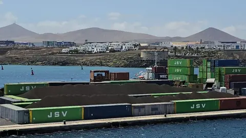 Imagen de este jueves del rofe en el Puerto de los Mármoles.