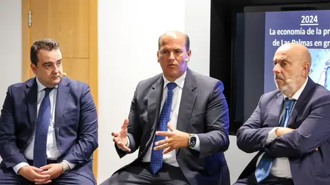 José Valle durante la presentación del informe