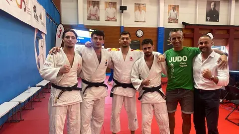Club de judo de Costa Teguise en Madrid.
