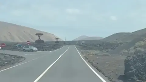 Entrada al Parque Nacional de Timanfaya