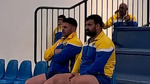 El puntal del Yaiza Isael Rodríguez.