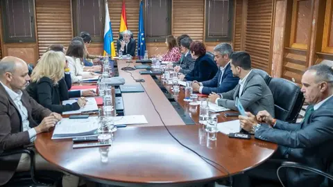 Imagen de un encuentro del Consejo de Gobierno de Canarias.