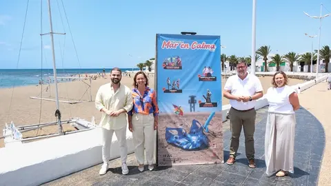 Presentación festival Mar en Calma de San Bartolomé.