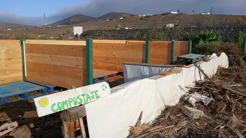 Imagen del proyecto de compostaje en Tegoyo.