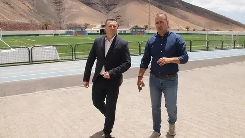 Óscar Noda y Ángel Lago.