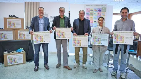 Presentación de la XI edición de la campaña de Zapatillas solidaria.