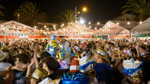 Baile del sombrero en San Bartolomé.