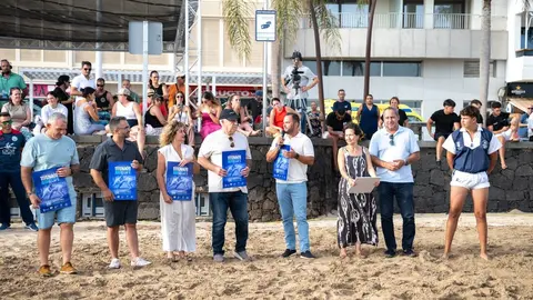 El alcalde de Arrecife anunciado la creación del Club de Lucha TiteNaos, presidido por ex luchador Enrique Elvira.