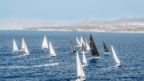 Regata de la última jornada del Trofeo César Manrique RCNA- Calero Marinas.