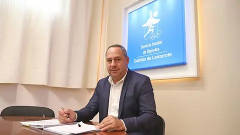 El consejero de Actividad Física y Deportes, Juan Monzón.