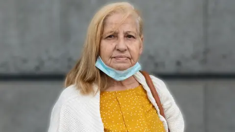 Candelaria Díaz, madre del fallecido en el año 2009.