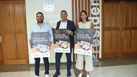 Presentación de la feria de artesania de Lanzarote.