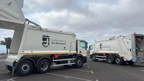 Camiones de la Basura para el municipio de San Bartolomé.