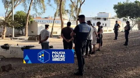 Imagen de una de las actuaciones de la Policía Local.