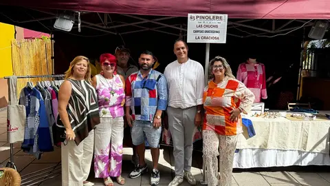 Varios representantes del Ayuntamiento y de La Graciosa se desplazaron a La Orotava.