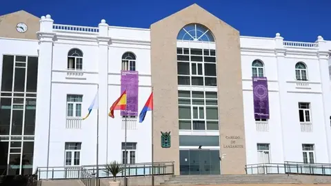 Fachada del Cabildo de Lanzarote.