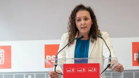 Begoña Hernández, portavoz del PSOE en Tinajo.