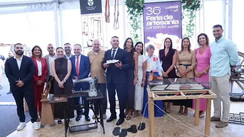 Inauguración de la 36 Feria de Artesanía de Lanzarote.