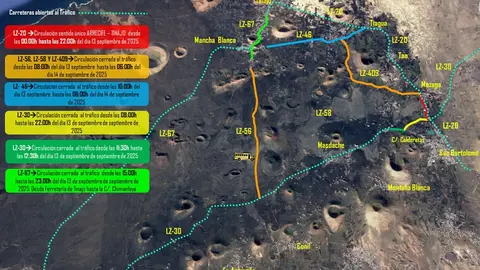 Imagen de los cortes