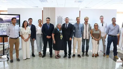 Imagen de parte de las personas que formaron parte de la expedición a San Antonio.