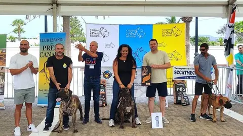 Imagen de los ganadores del certamen