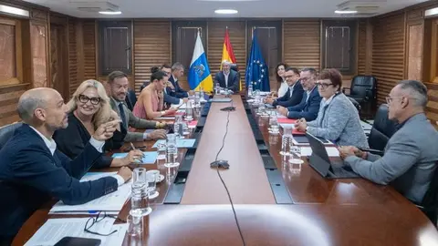 Imagen del encuentro del Consejo de Gobierno de este lunes