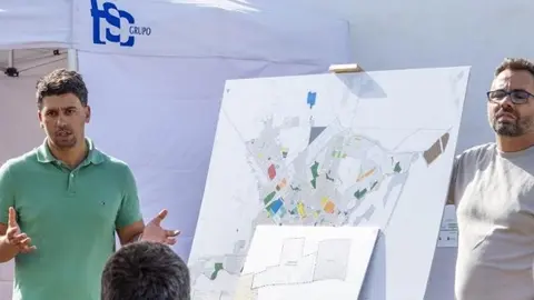 Maciot Cabrera junto a Echedey Eugenio.