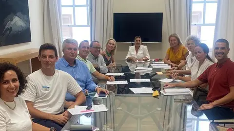Reunión de la Mesa de Turismo celebrada este mes.