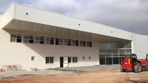 Imagen de cómo se encuentra el pabellón.