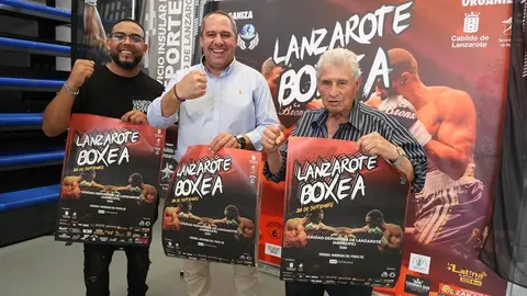 Presentación del evento Lanzarote Boxea.