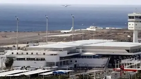 Imagen de archivo del aeropuerto de Lanzarote.