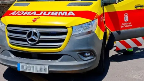 Imagen de archivo de una de las ambulancias del SUC.