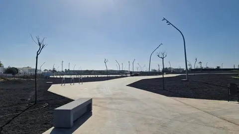 Parque urbano de Playa Honda.