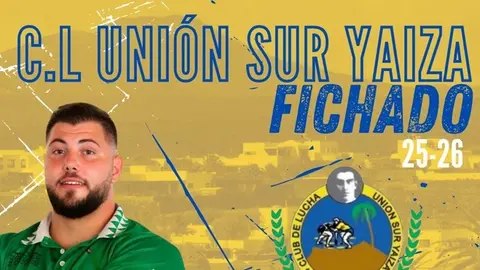Kevin González, nuevo destacado B del Unión Sur Yaiza.