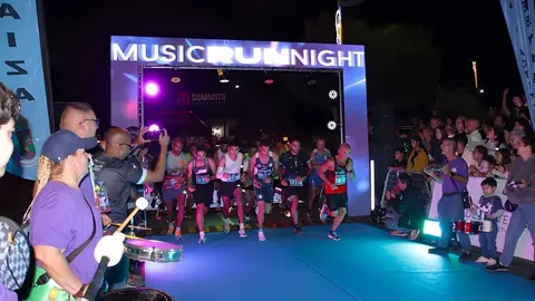 Imagen de archivo de la Music Run Night de Yaiza.
