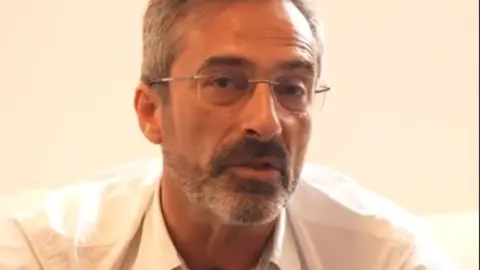 Pedro San Ginés en un video reciente.