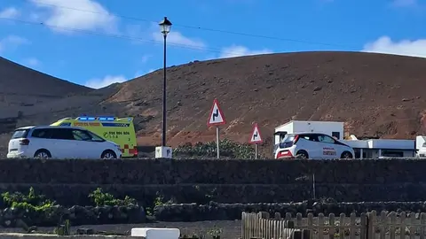 Imagen del lugar donde se produjo el accidente