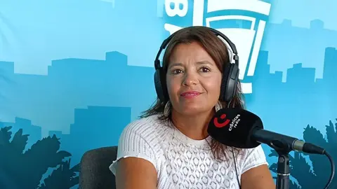 Olivia Duque durante su participación en el programa Entre Barrios.