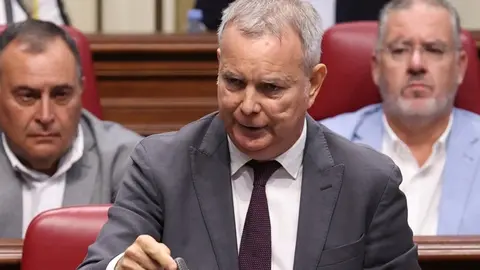 Sebastián Franquis durante su comparecencia.