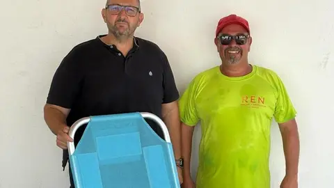 Nuevas sillas anfibias en Haría.