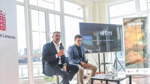 Oswaldo Betancort y Héctor Fernández.