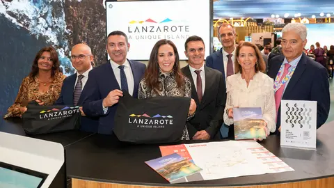 Delegación de Lanzarote en la World Travel Market.