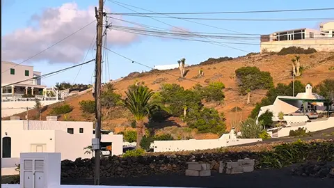 Imagen de cómo está el cableado en el municipio.