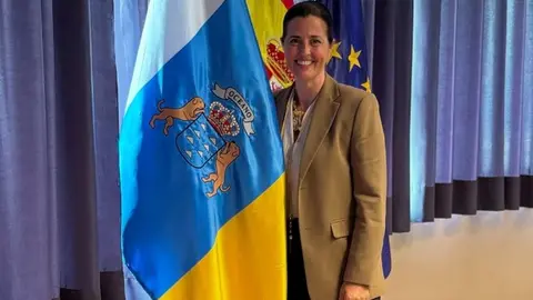 Evelia García, teniente de alcalde del Ayuntamiento de Haría.