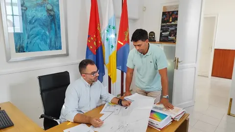 Echedey Eugenio y Maciot Cabrera.