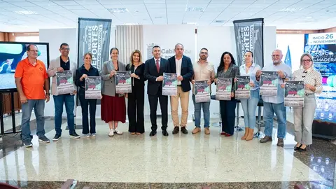 Presentación del torneo de bola canaria de mayores.