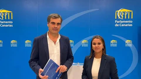 Fernando Enseñat y Jennifer Curbelo.