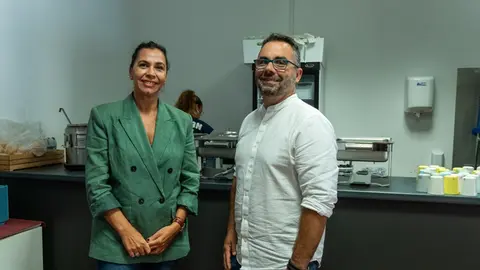 Maite Corujo y Echedey Eugenio.